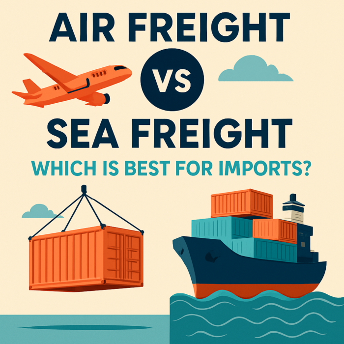 air freight vs sea freight Malaysia