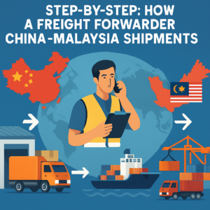 Read more about the article Step-by-Step Guide: How a China to Malaysia Freight Forwarder Manages Shipments | Freight Forwarding & Import Agent Services in Malaysia