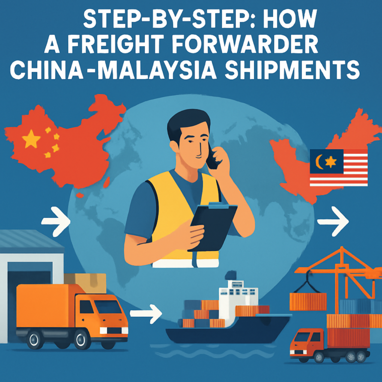 Service Rendered In Malay Step-by-Step Guide: How a China to Malaysia Freight Forwarder Manages ...