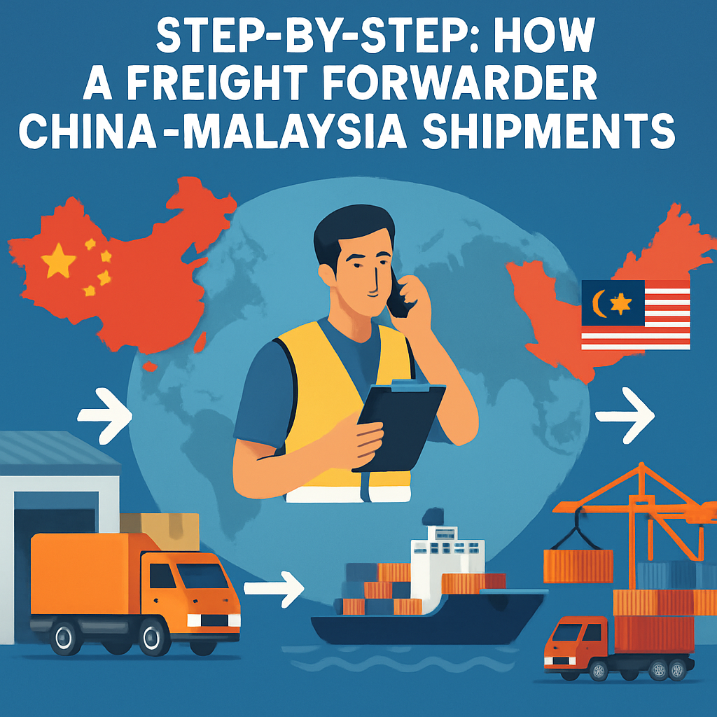 You are currently viewing Step-by-Step Guide: How a China to Malaysia Freight Forwarder Manages Shipments | Freight Forwarding & Import Agent Services in Malaysia