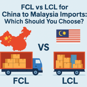 Read more about the article FCL vs LCL China to Malaysia: Which Container Shipping Option is Best for Your Imports?